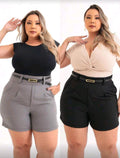 Short Alfaiataria Plus Size