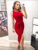 Vestido Midi Red Charm