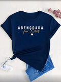 Camiseta “Abençoada por Deus”