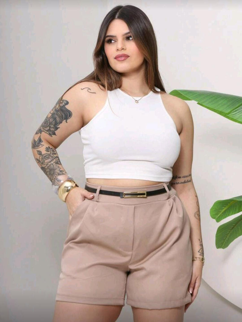 Short Alfaiataria Feminino