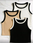 Regata Cropped Canelada