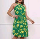 Vestido Feminino Frente Única Estampado