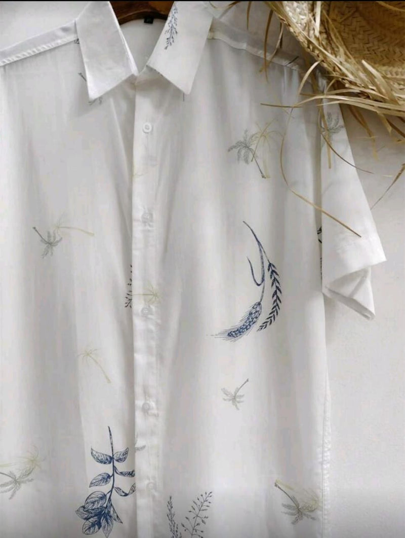 Camisa Masculina Estampada Verão