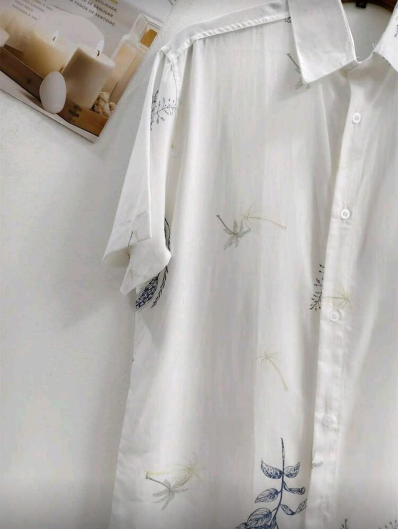 Camisa Masculina Estampada Verão