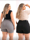 Short Alfaiataria Plus Size