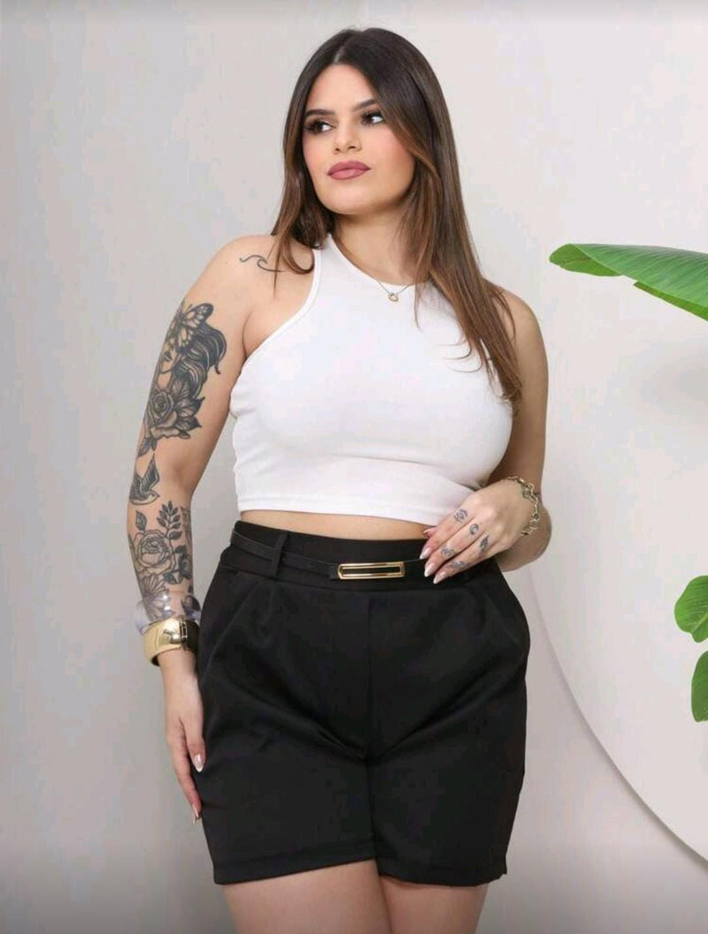 Short Alfaiataria Feminino