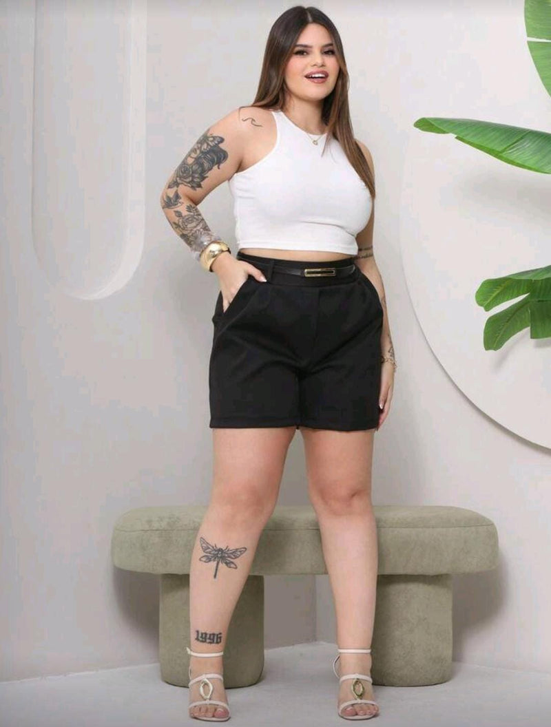 Short Alfaiataria Feminino