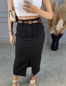 Saia Midi Alfaiataria