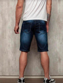 Bermuda Jeans Masculina Slim Confort